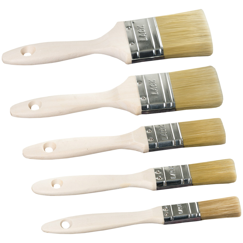 Powertec Color Lackpinsel-Set 5tlg. 