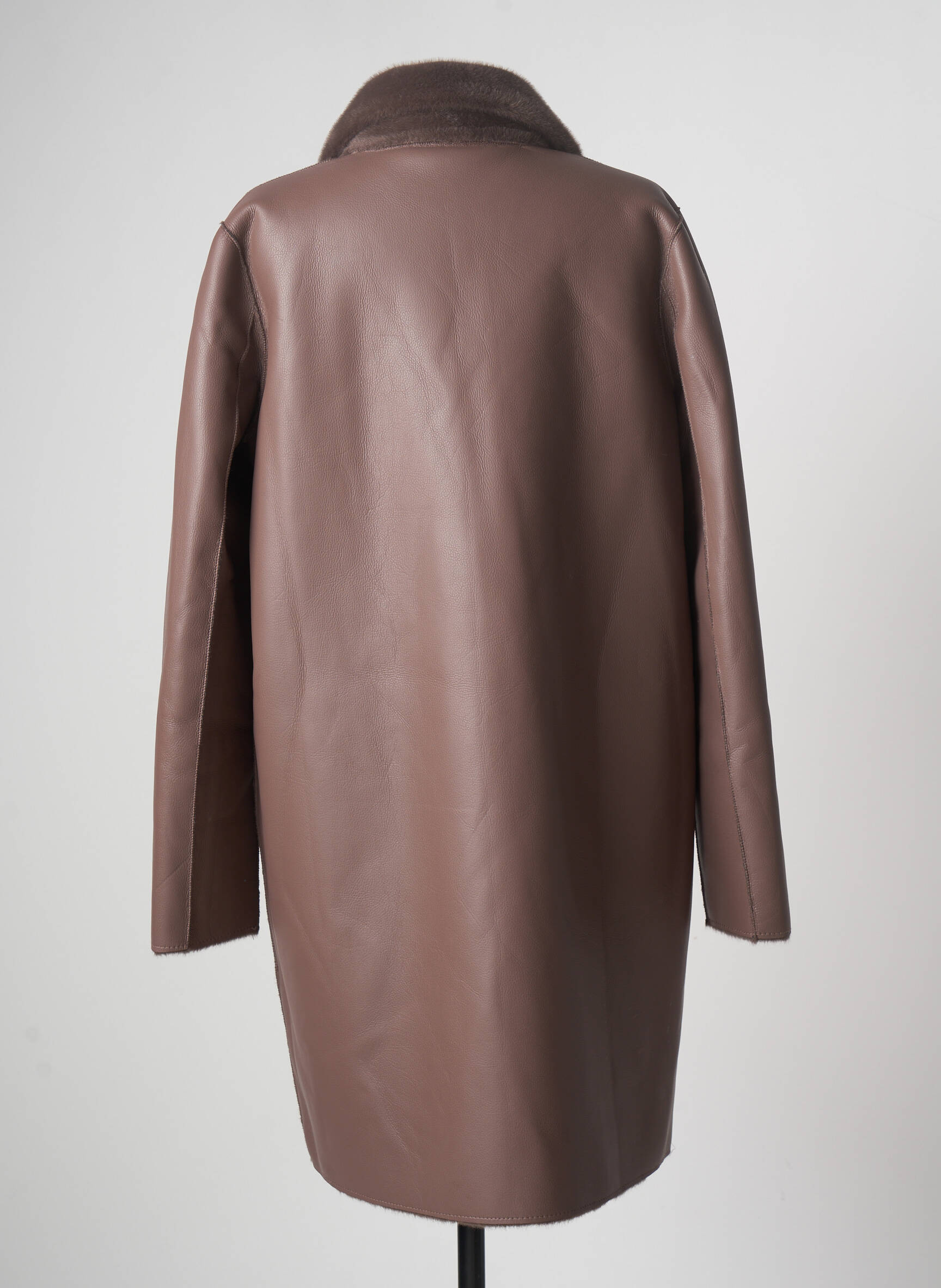 Rino Pelle Manteaux Longs Femme couleur marron