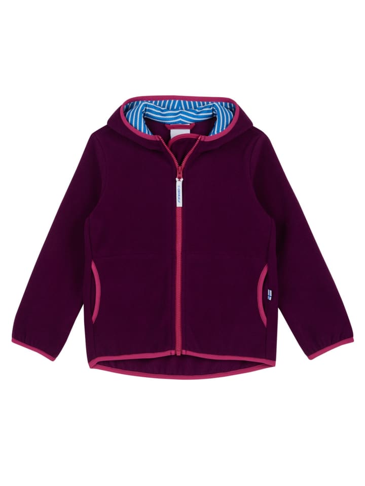 finkid Fleecejacke Paukku Zip In in Lila günstig kaufen