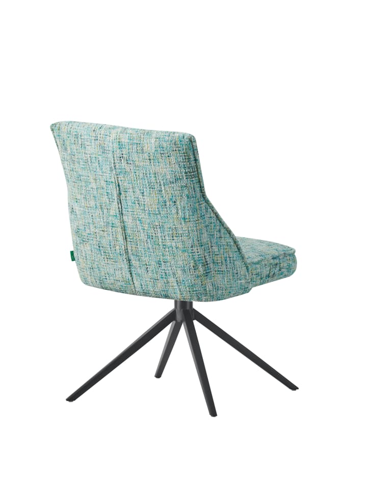 DUBI Möbel 2er-Set: Drehstuhl THOMAS-ZARA in Türkis - (B)49 x (H)84 x  (T)62 cm günstig kaufen onesize