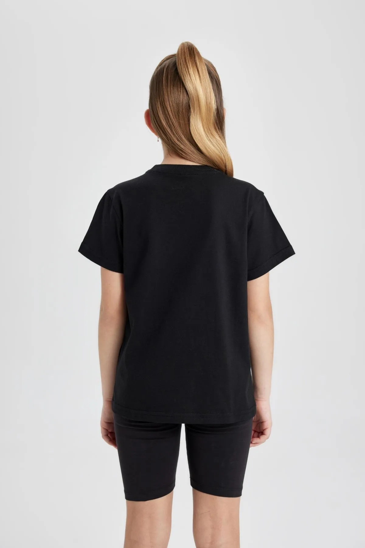 DeFacto  Bedrucktes Kurzarm-T-Shirt für Mädchen B5095A824SM