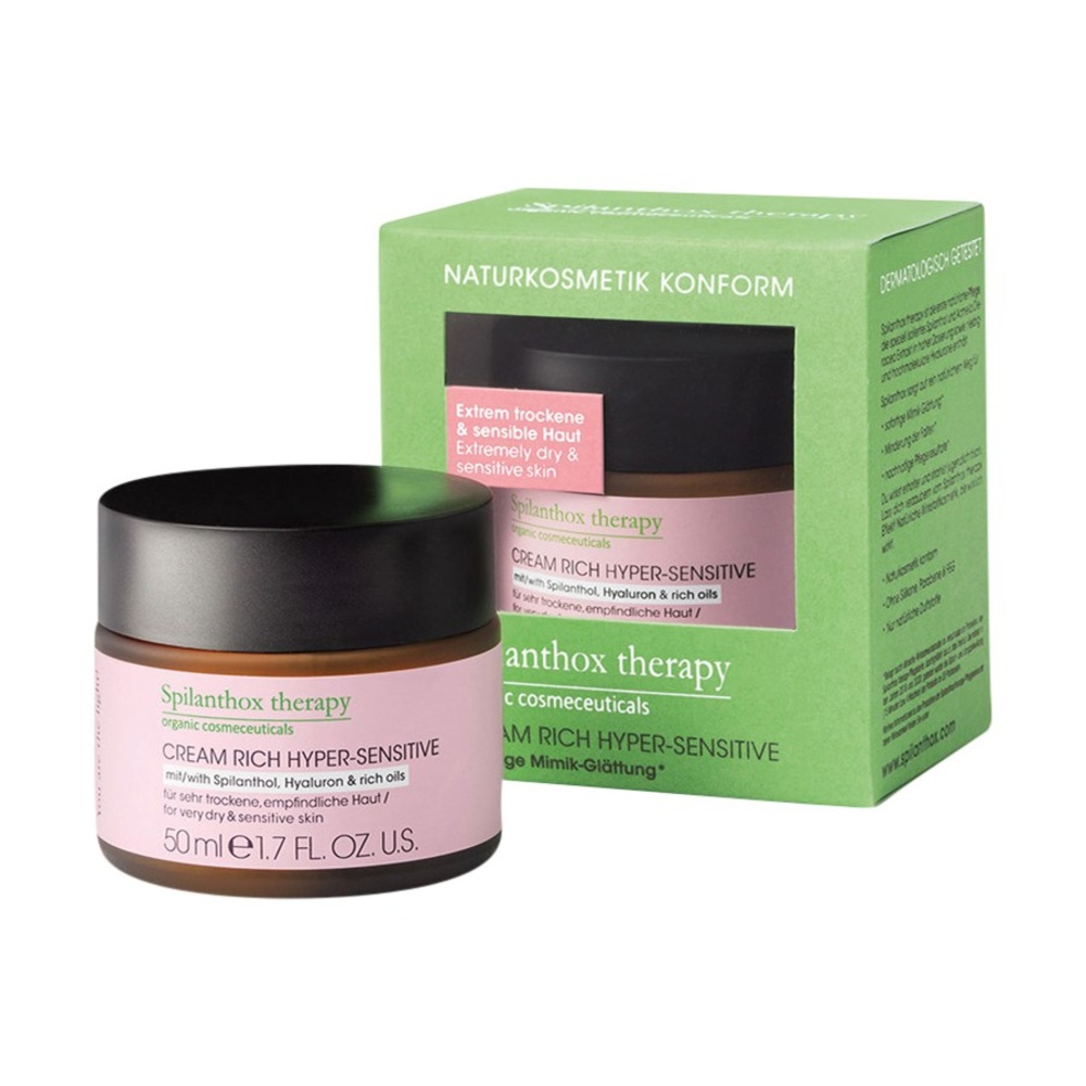 Spilanthox Cream Rich Hyper-Sensitive Soin visage
