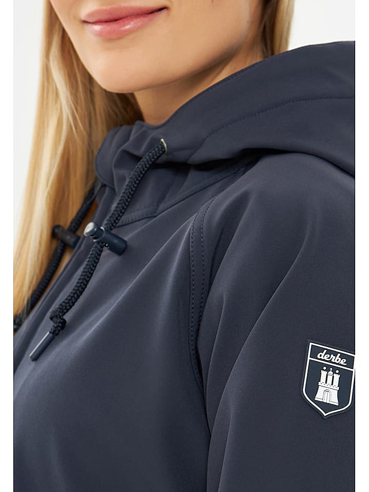 Derbe Regenjacke in Dunkelblau günstig kaufen 34