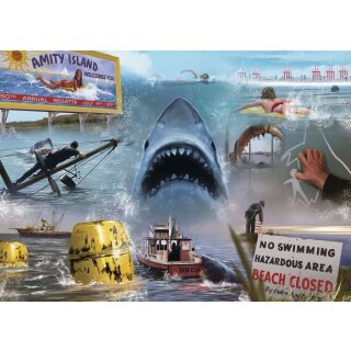 Universal Artist Collection Puzzle Der weiße Hai (1000 Teile)