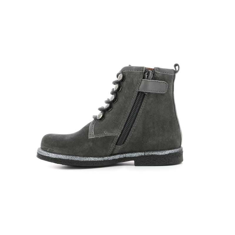 Bottillons cuir croute cuir Emma