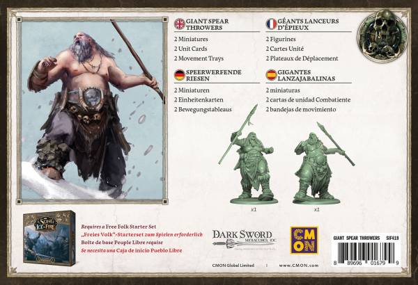 A Song of Ice & Fire - Giant Spear Throwers (Erw.)
