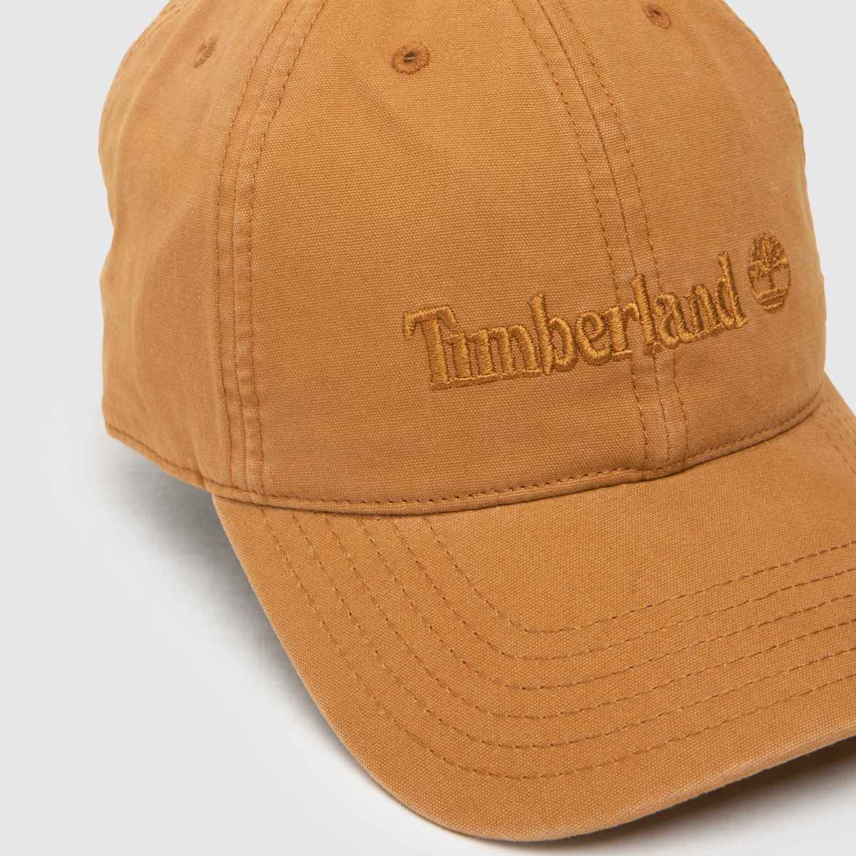 Timberland brun canvas basebollkeps