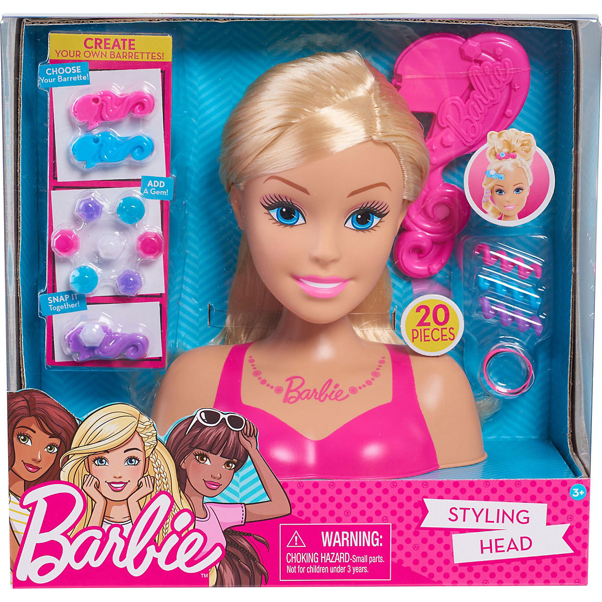 Barbie Small Blonde Styling Head