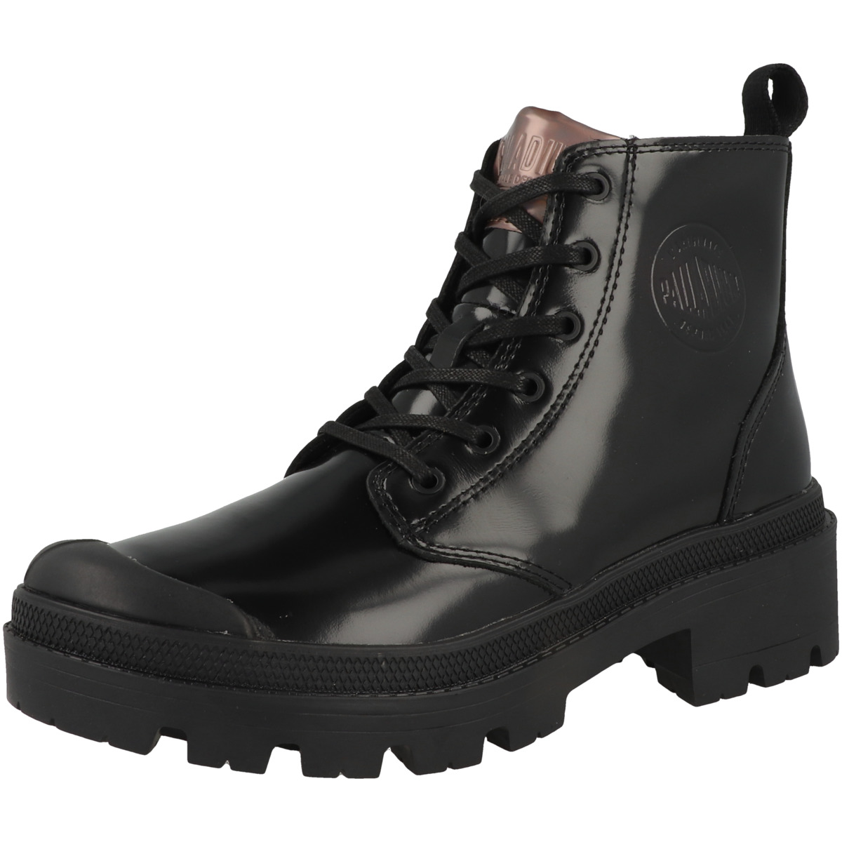 Palladium Pallabase Hi Off-1 Schnürboots schwarz
