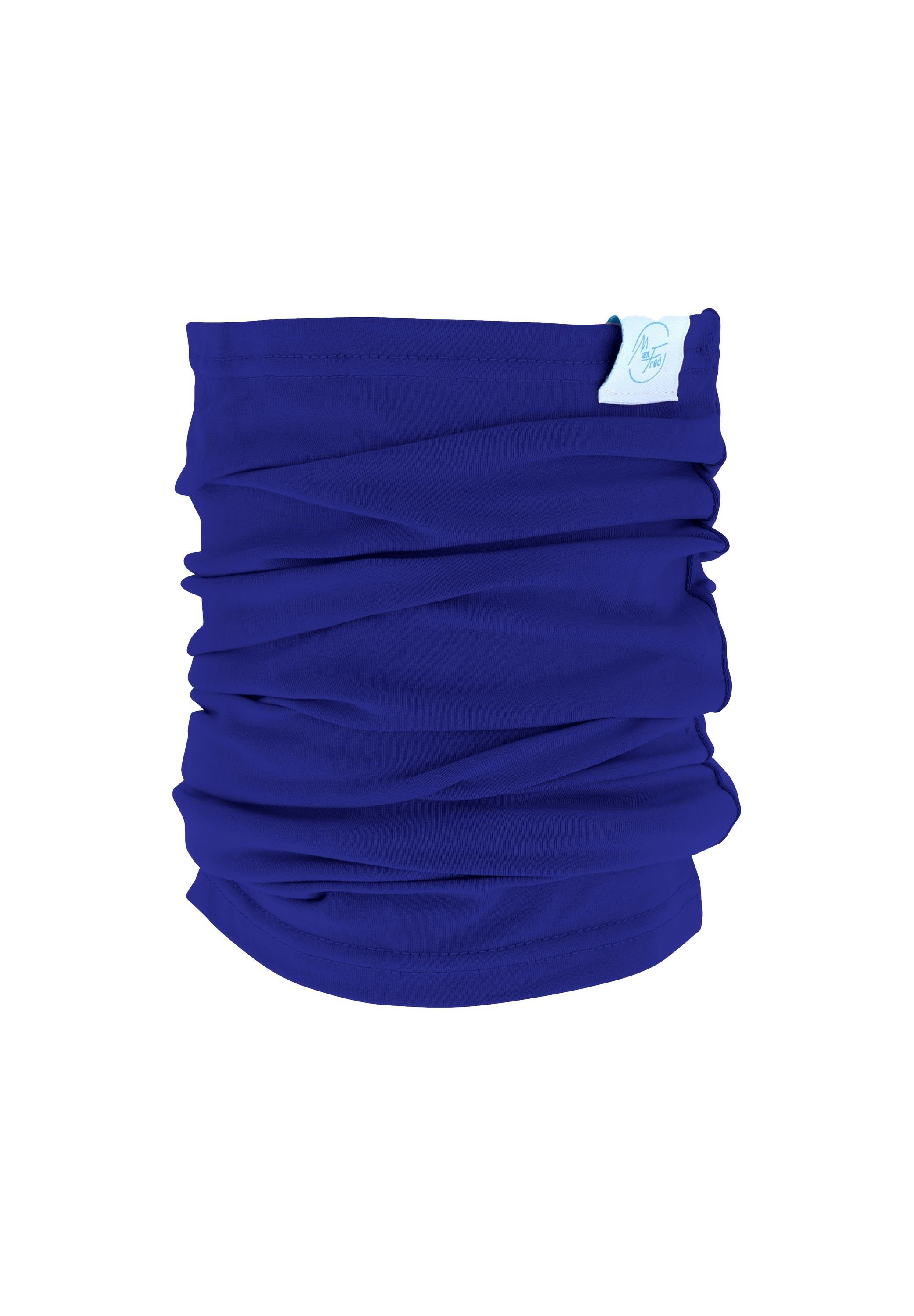 Maxfred Multifunktionstuch Bamboo ocean blue Multifunktionstuch, Elastisch, Nachhaltig, geringe Geruchsaufnahme, Ultraweich