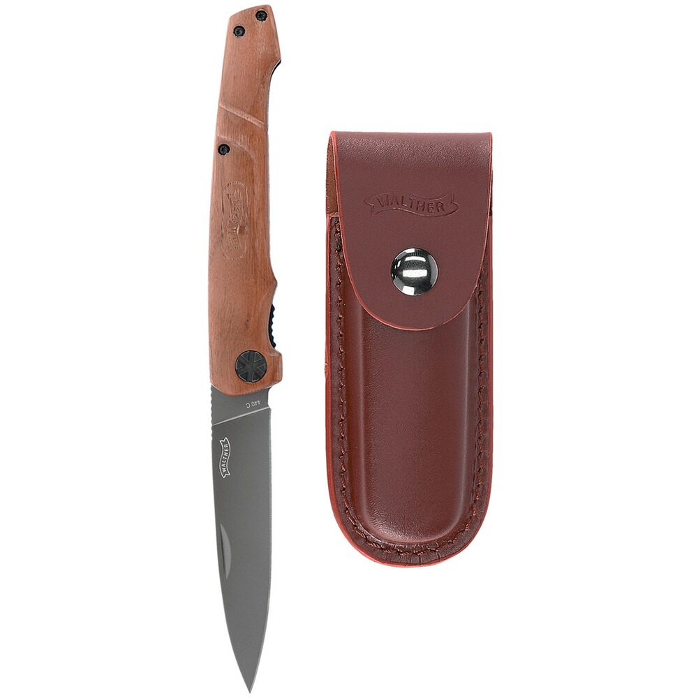 Walther Messer BWK 1 Blue Wood Knife