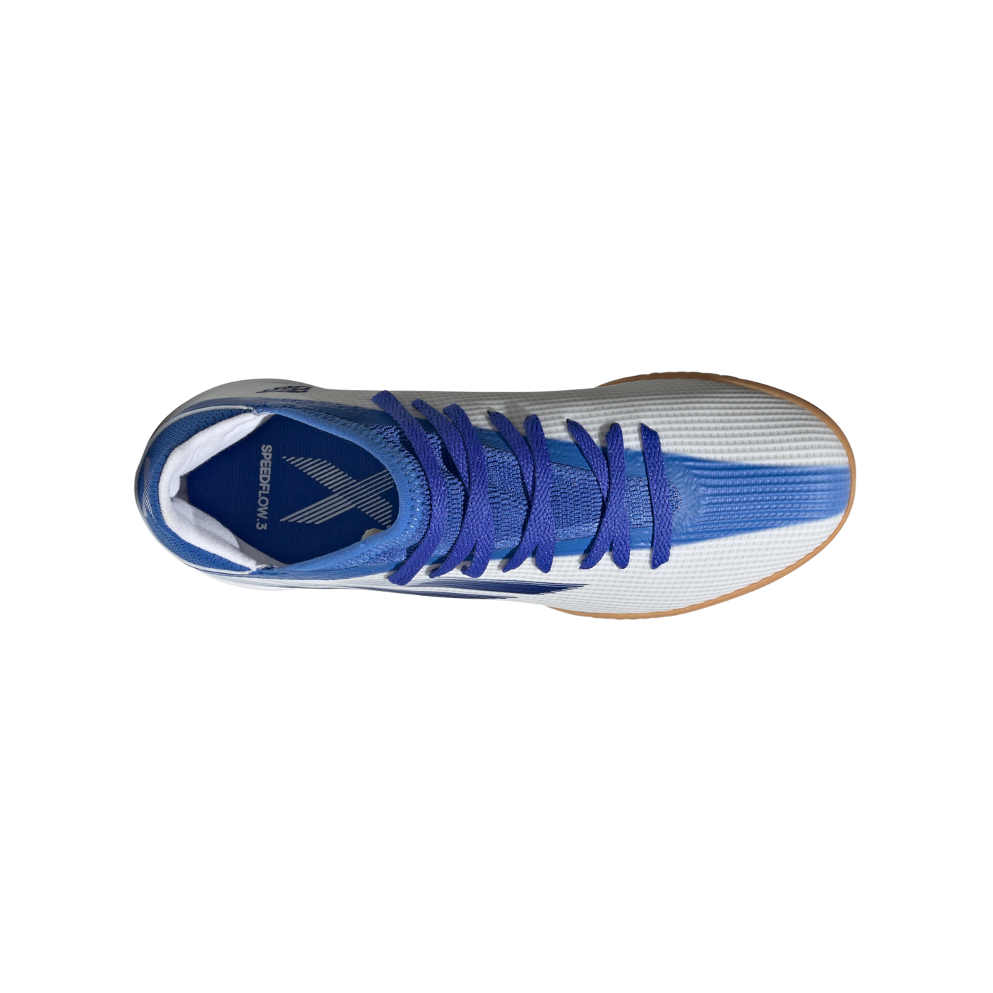 adidas X SPEEDFLOW.3 IN Halle Diamond Edge J Kids Weiss Blau