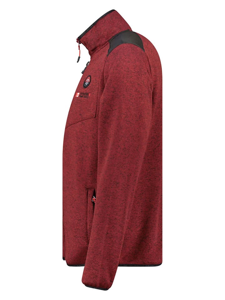Canadian Peak Fleecejacke in Rot günstig kaufen
