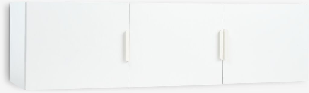 Armário de parede JENSLEV JENSLEV 144x40 com 3 portas, branco