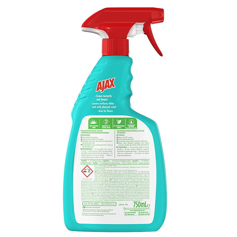 Ajax Ajax spray 750 ml Bad