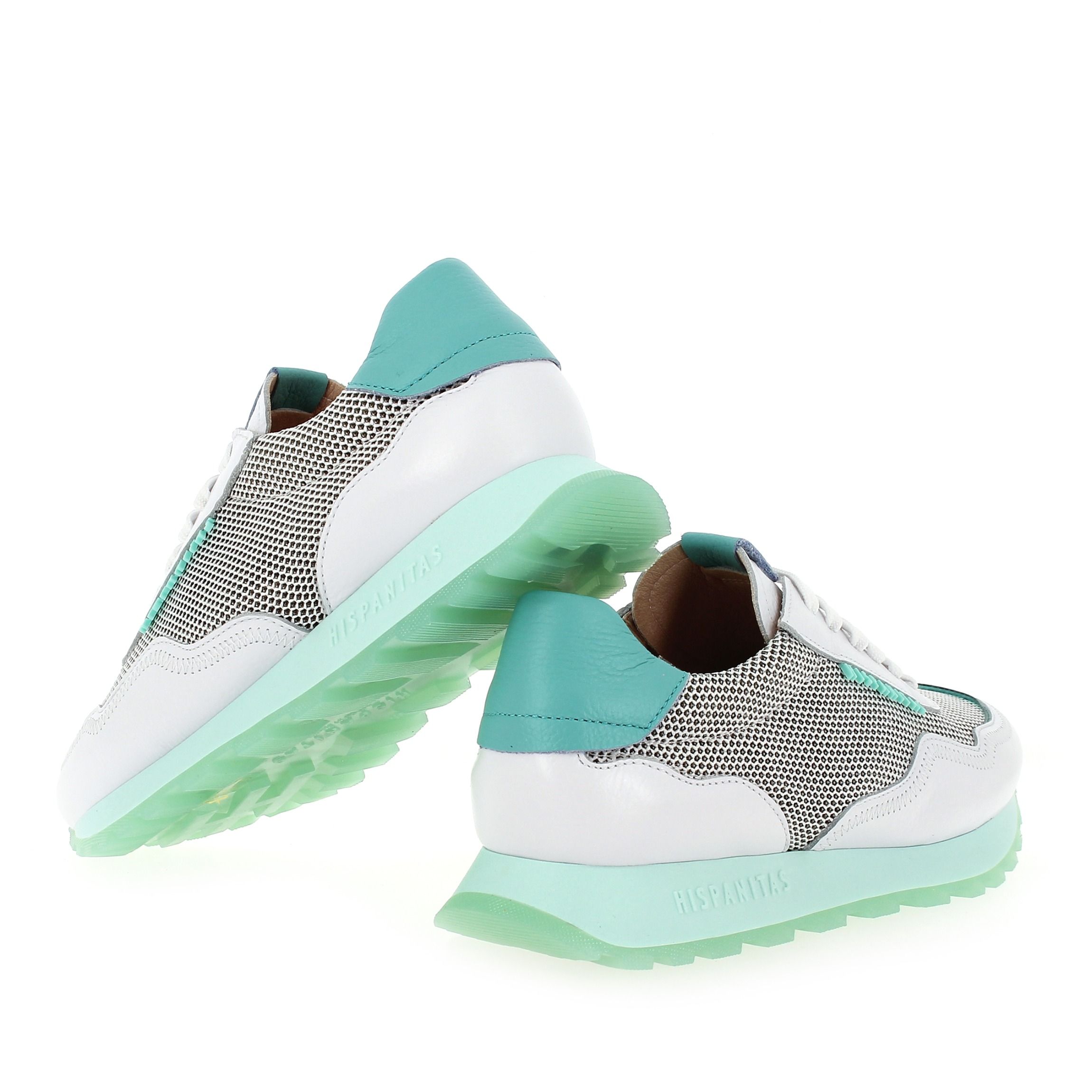 Hispanitas  LOIRA HV243231 - Blanc Turquoise