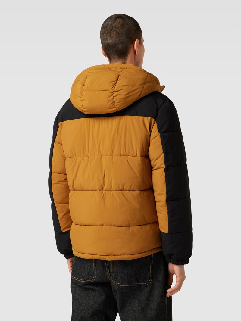 Parka mit Colour-Blocking-Design Modell 'dolipa' in gold