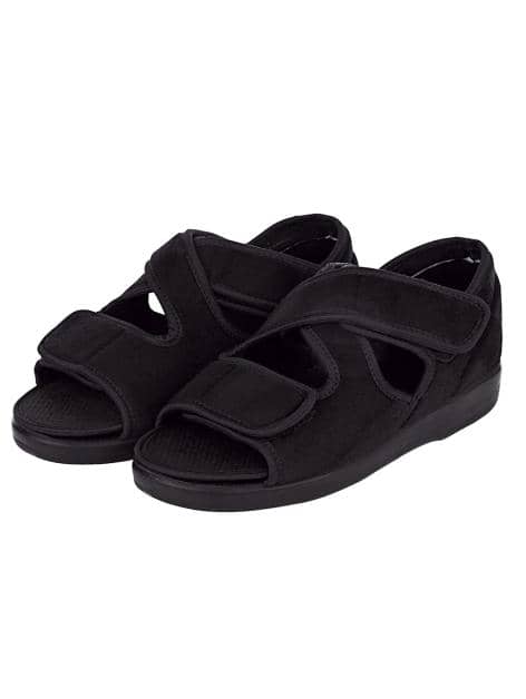 Klettsandalette mit verstellbaren Klettverschlüssen