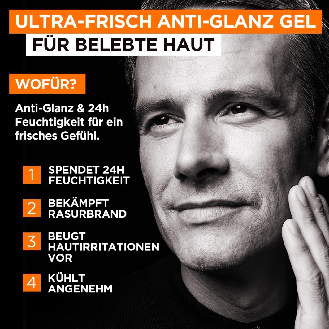 Kühlendes Gel Anti-Glanz