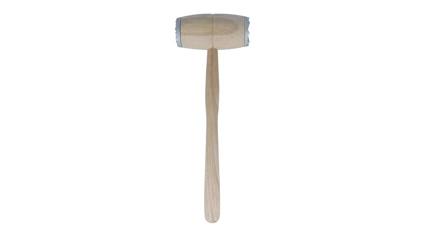 Fleischklopfer aus Buchenholz blau