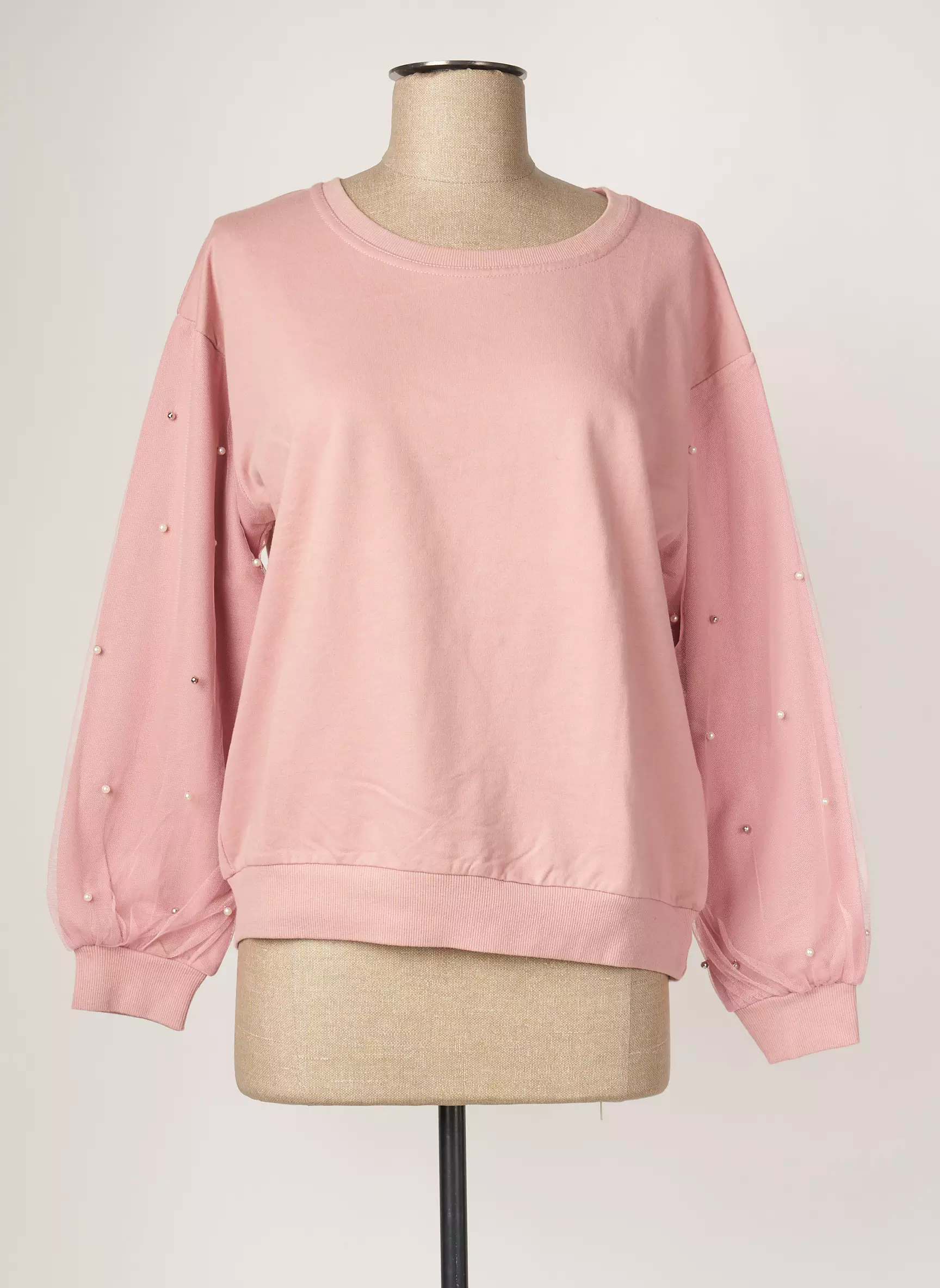 Molly Bracken Sweats Femme couleur rose