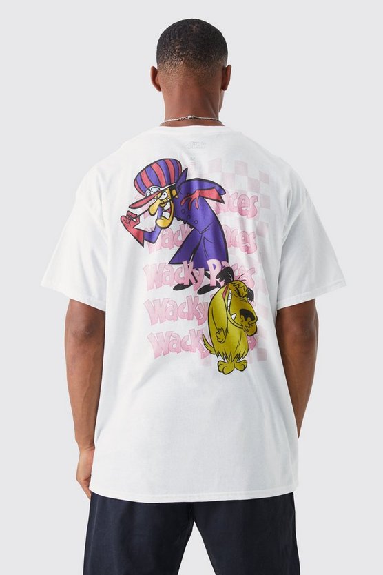 Oversize T-Shirt mit lizenziertem Whacky Races Print