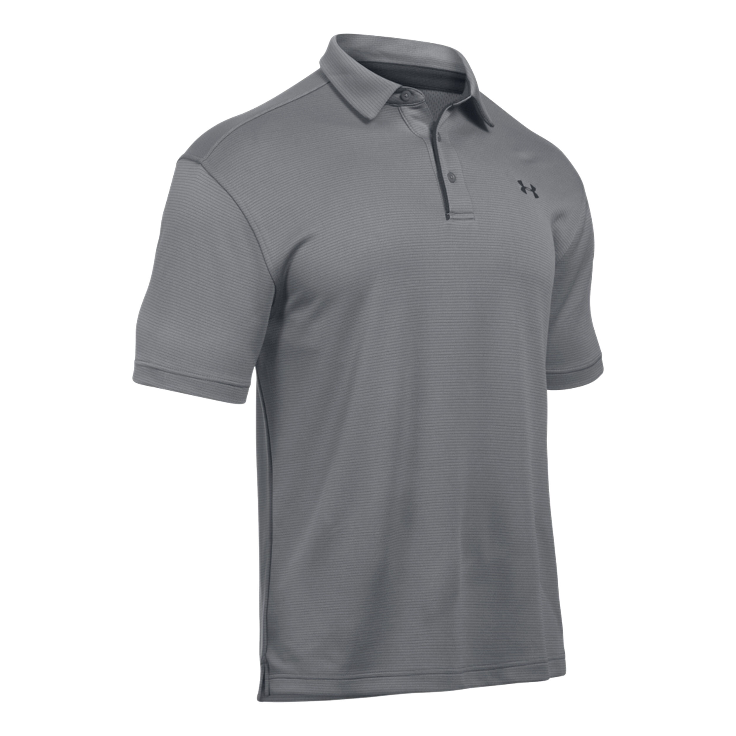 Tech Polo Herren - Grau, Schwarz