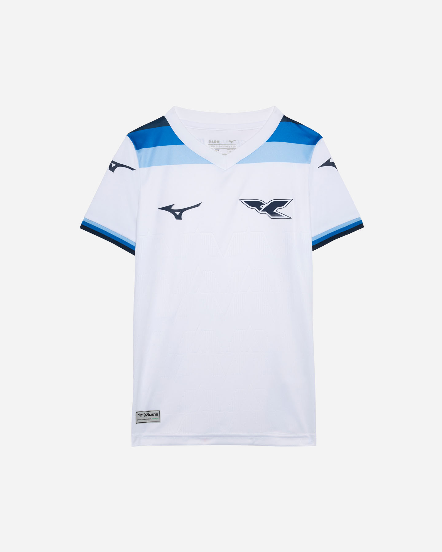 Oficiálny domáci futbalový dres Mizuno Lazio 125. ročníka Jr P2GABY7501