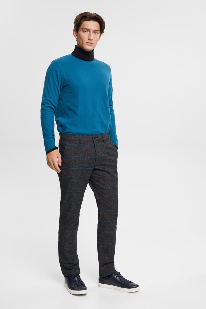 Karohose Slim Fit