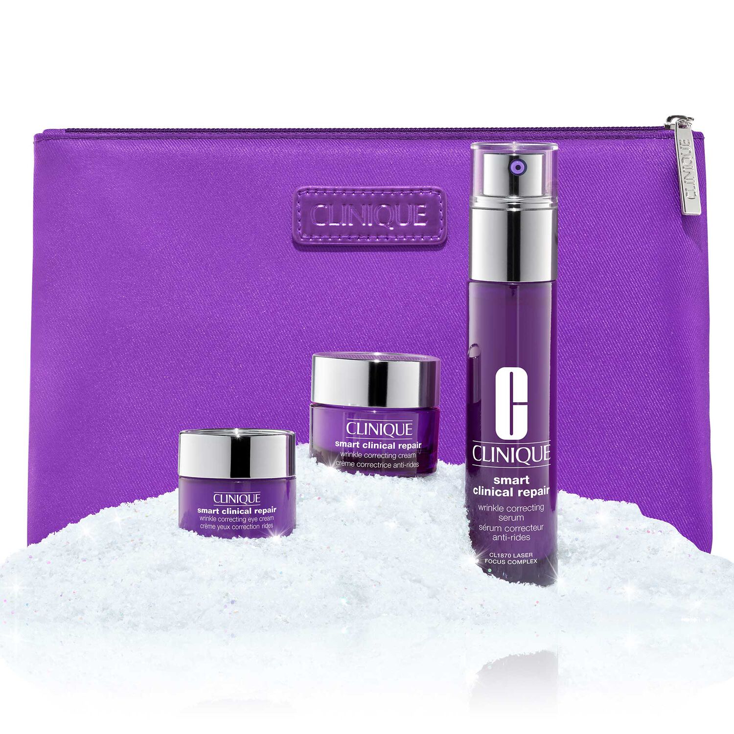 Clinique Smart Clinical Repair™ Coffret routine anti-âge Sérum Correcteur Anti-rides 30 ml + 2 Produits