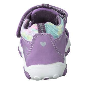 Puccetti Flat Sandale in lila
