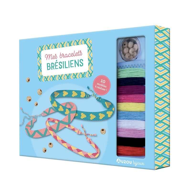 Coffret Mes bracelets brésiliens - Auzou