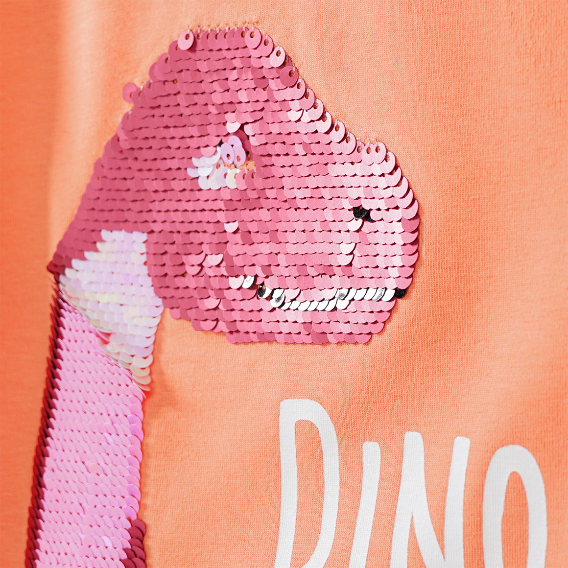 Mädchen T-Shirt mit Wendepailletten