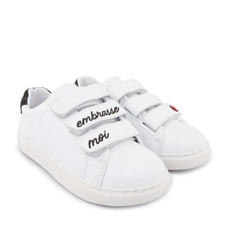 Baskets en cuir Edith embrasse moi