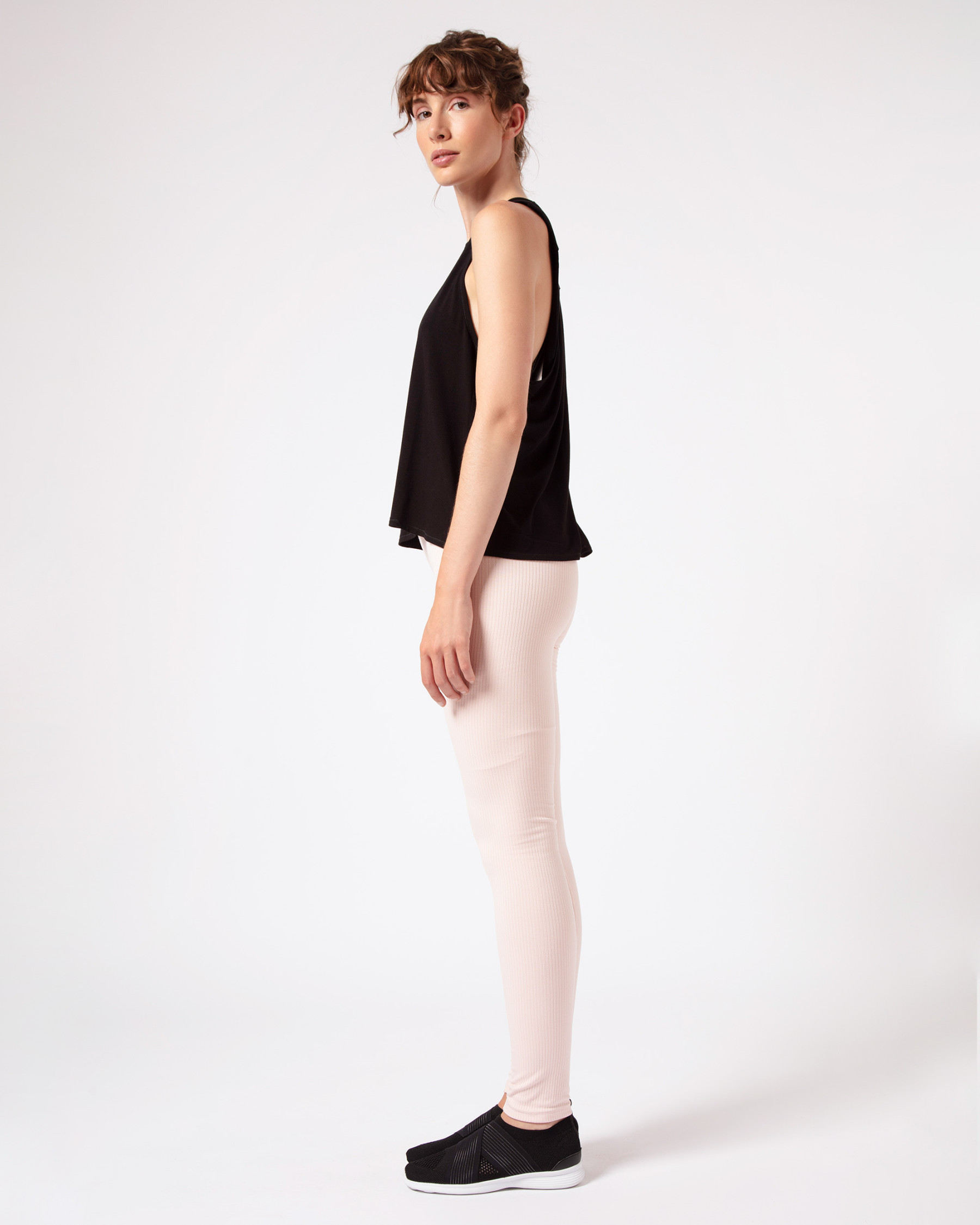 Studio draped tank top