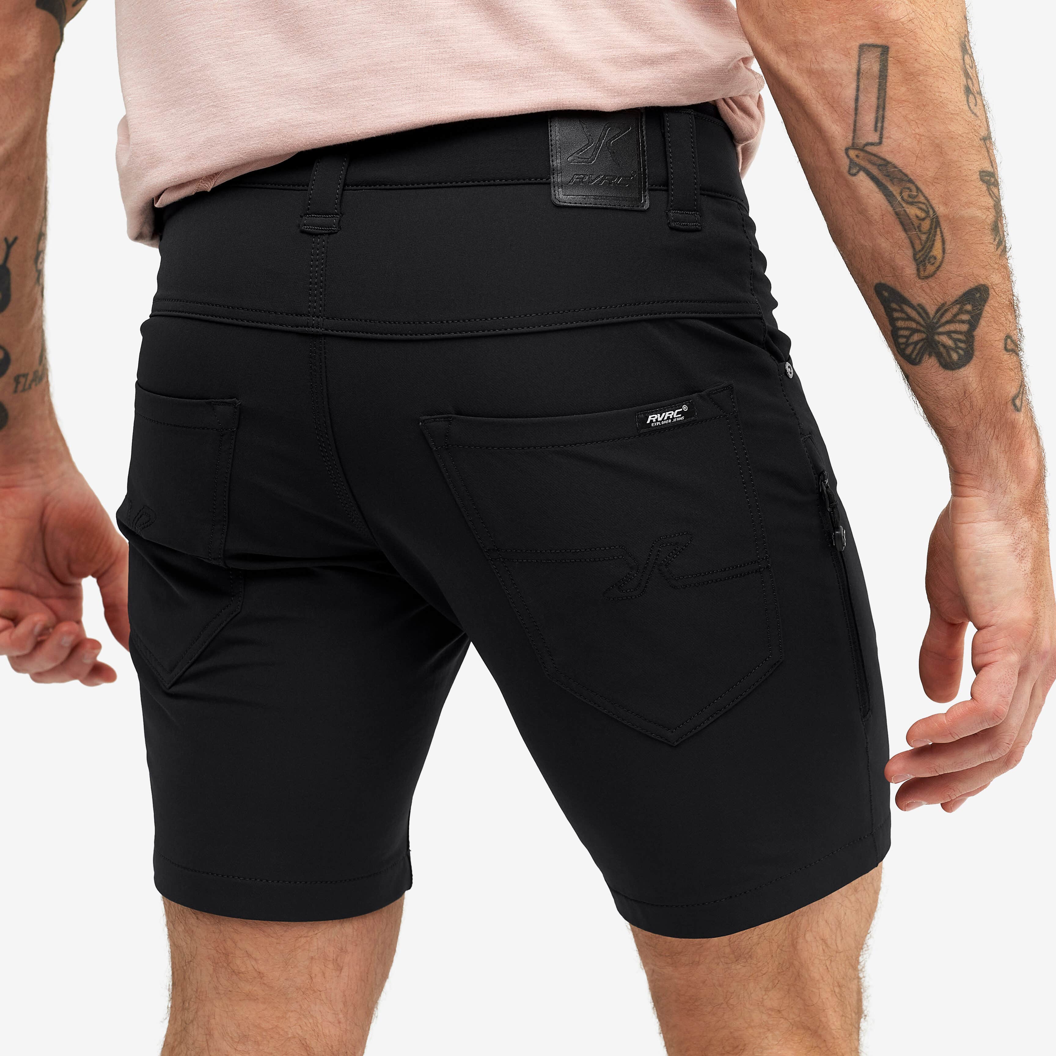 Explorer Outdoor Shorts Homme Black