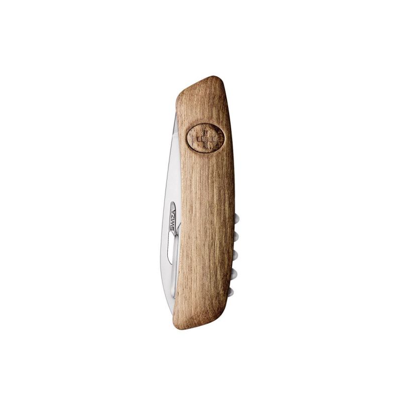 Swiza TT03 Tick Tool Wood Walnut, Schweizer Taschenmesser made in Swiss