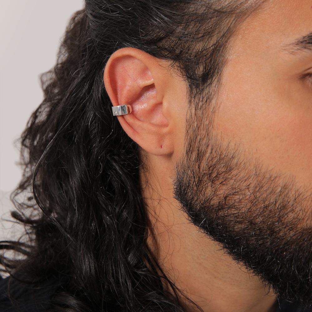 KUZZOI KUZZOI Boucles d'Oreilles Hommes earcuff unique tendance basique blogueur en arge Bijoux