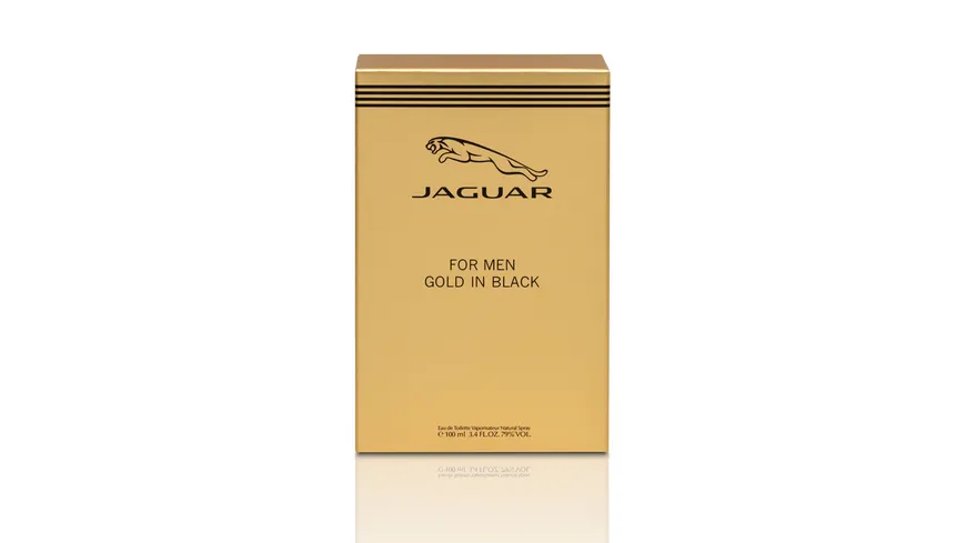 JAGUAR For Men Gold in Black Eau de Toilette Natural Spray 100 ml
