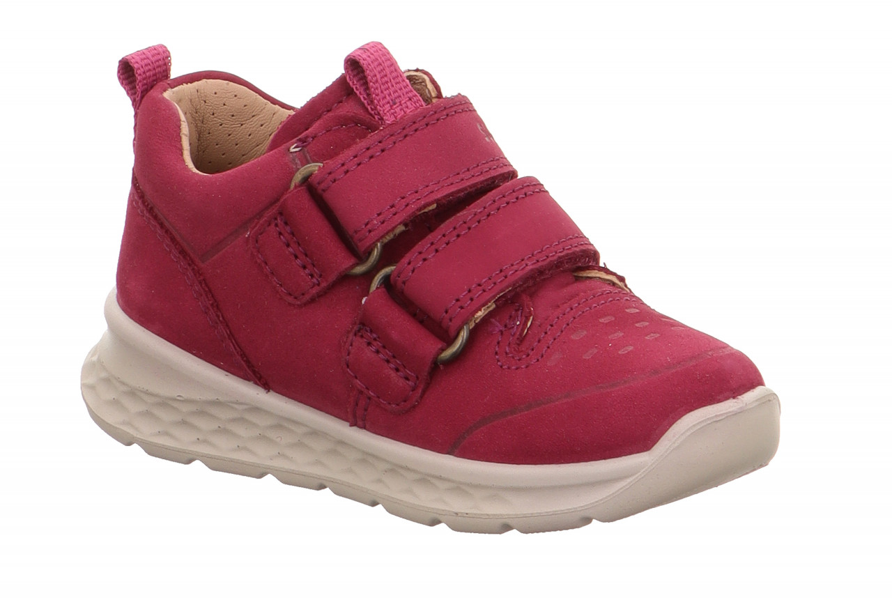 BREEZE - Rot/Rosa Sneaker low mit Klettverschluss