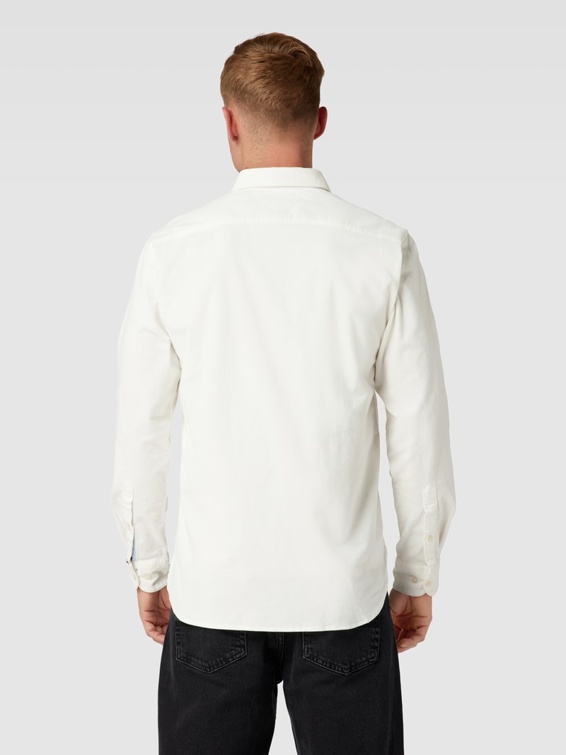 Funktionsjacke mit Label-Detail in ecru