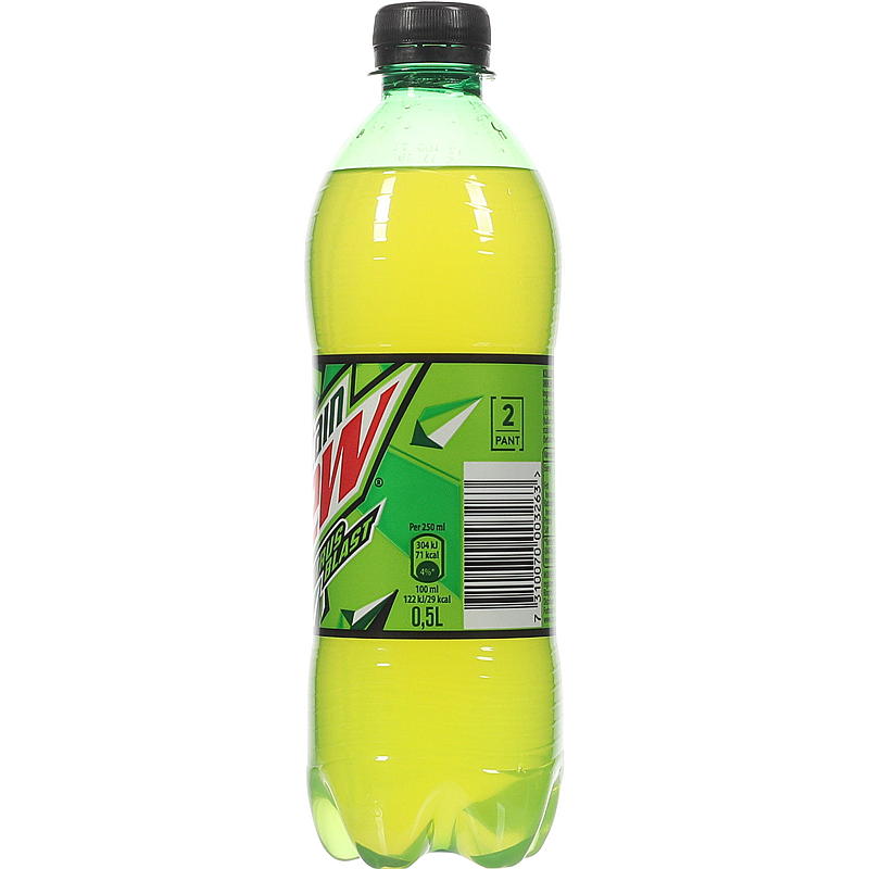 Ringnes Mountain Dew 0,5 l, sugar reduced