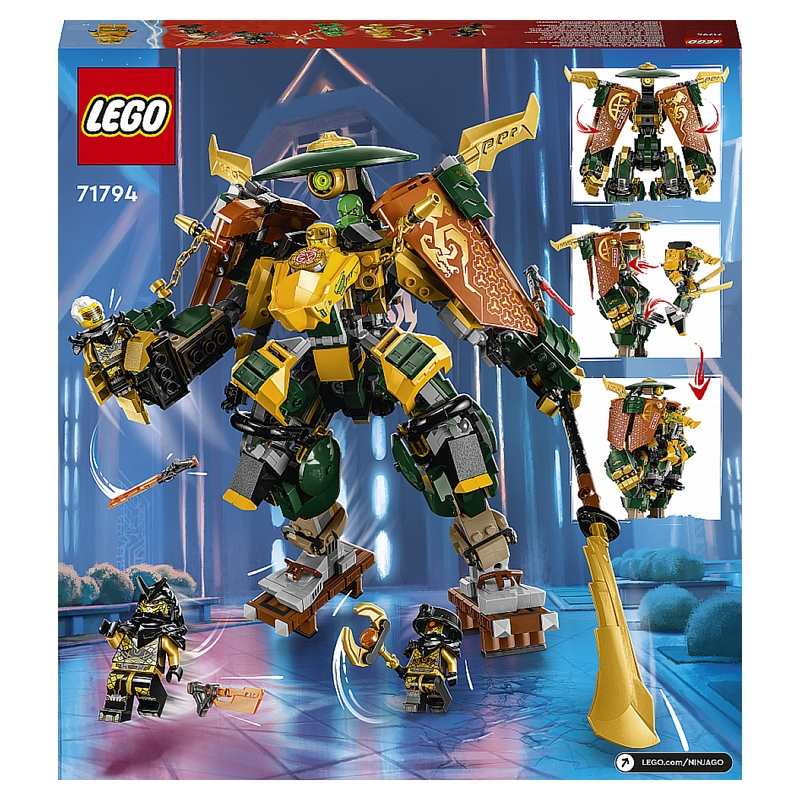 71794 L'équipe de robots des Ninjas Lloyd et Arin, LEGO Ninjago