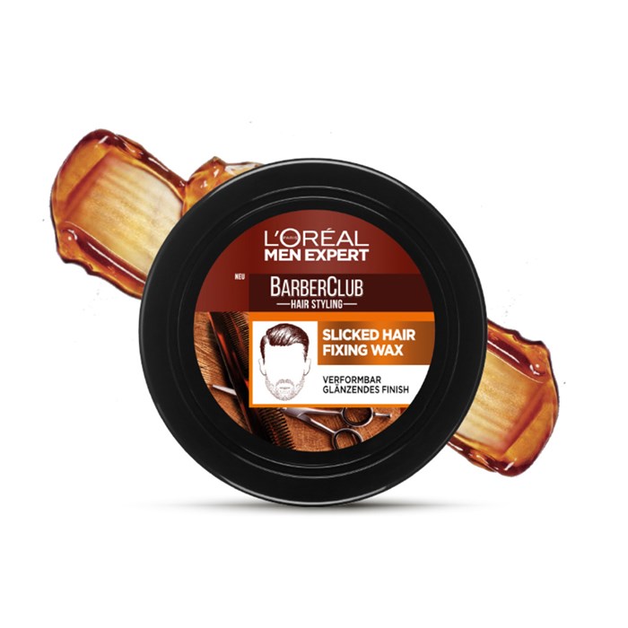 Slicked Hair Fixing Wax