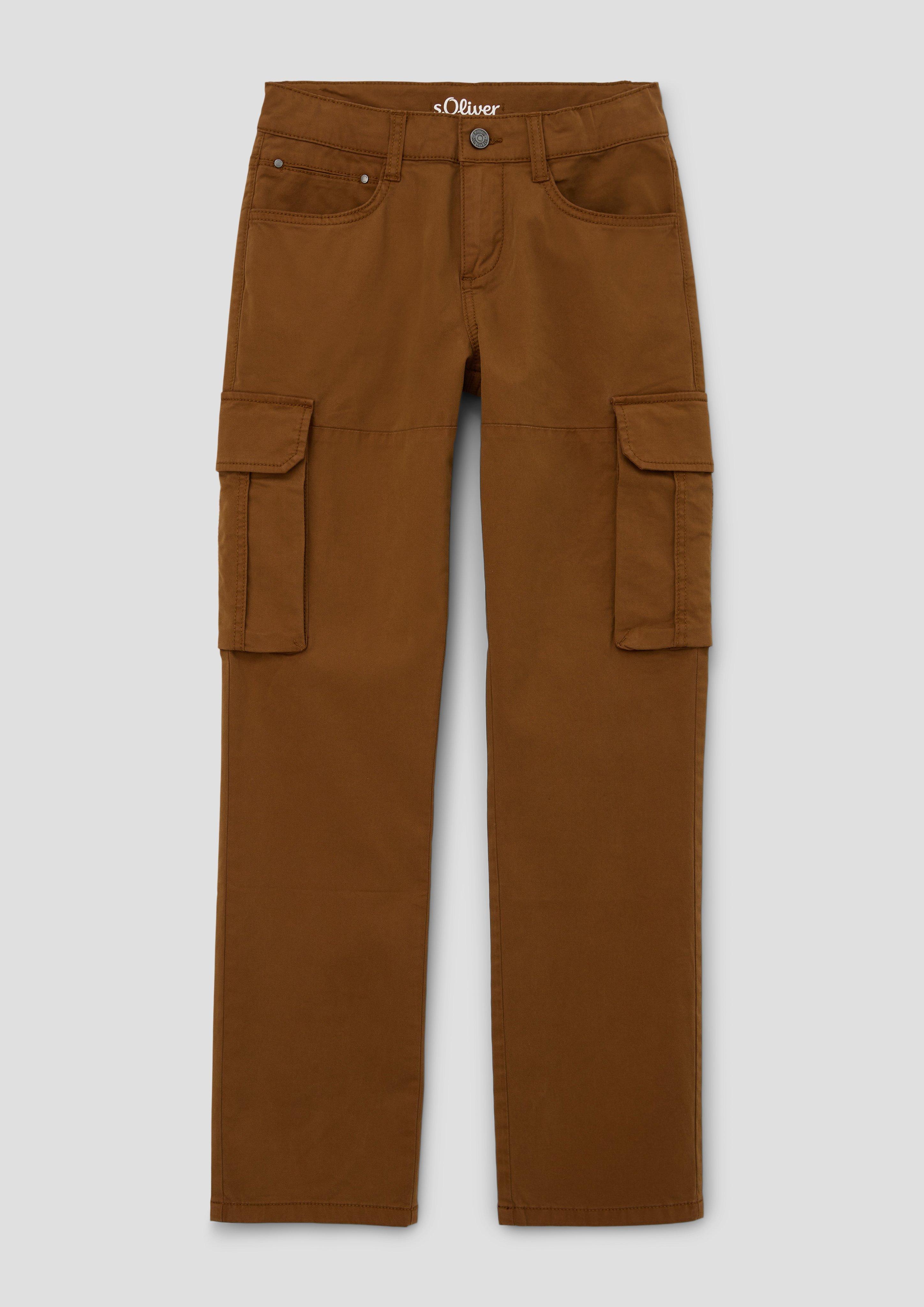 Pete: Twill-Hose mit Cargotaschen  2132243-8743