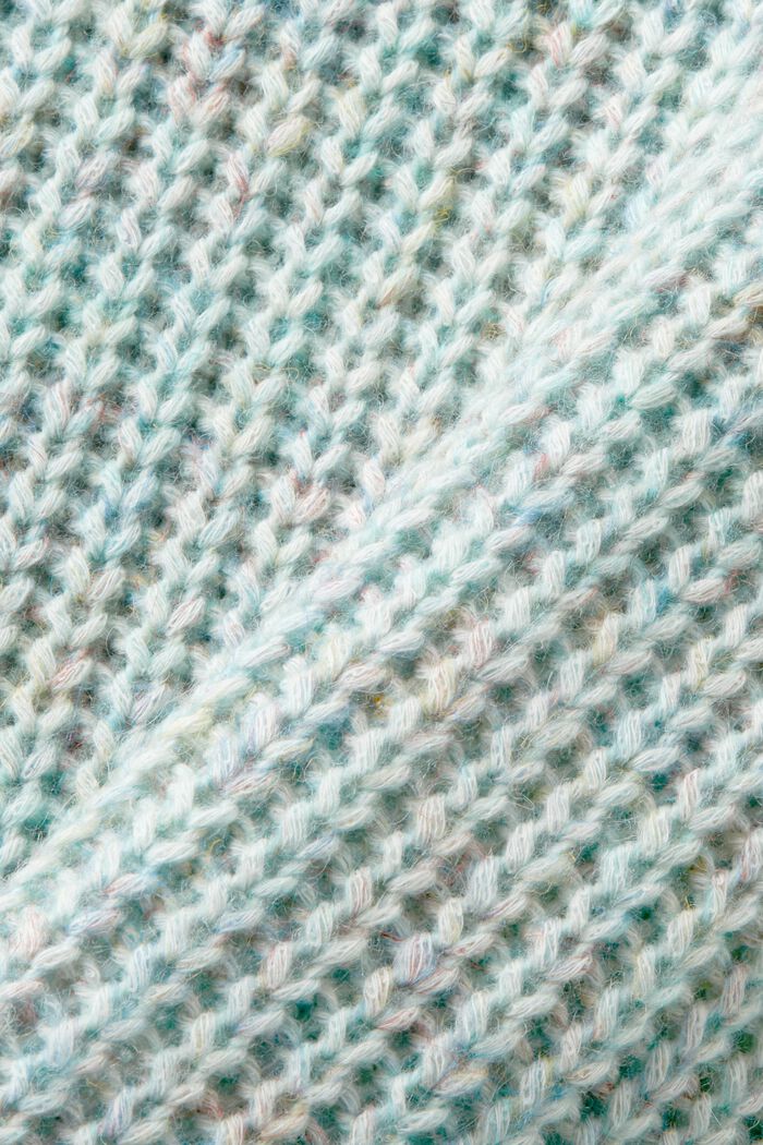 Ärmelloser Rippstrickpullover