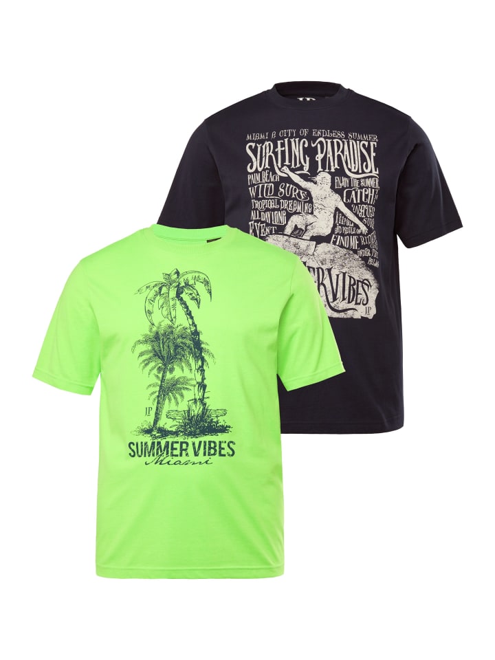 JP1880 Kurzarm T-Shirt in neon green günstig kaufen