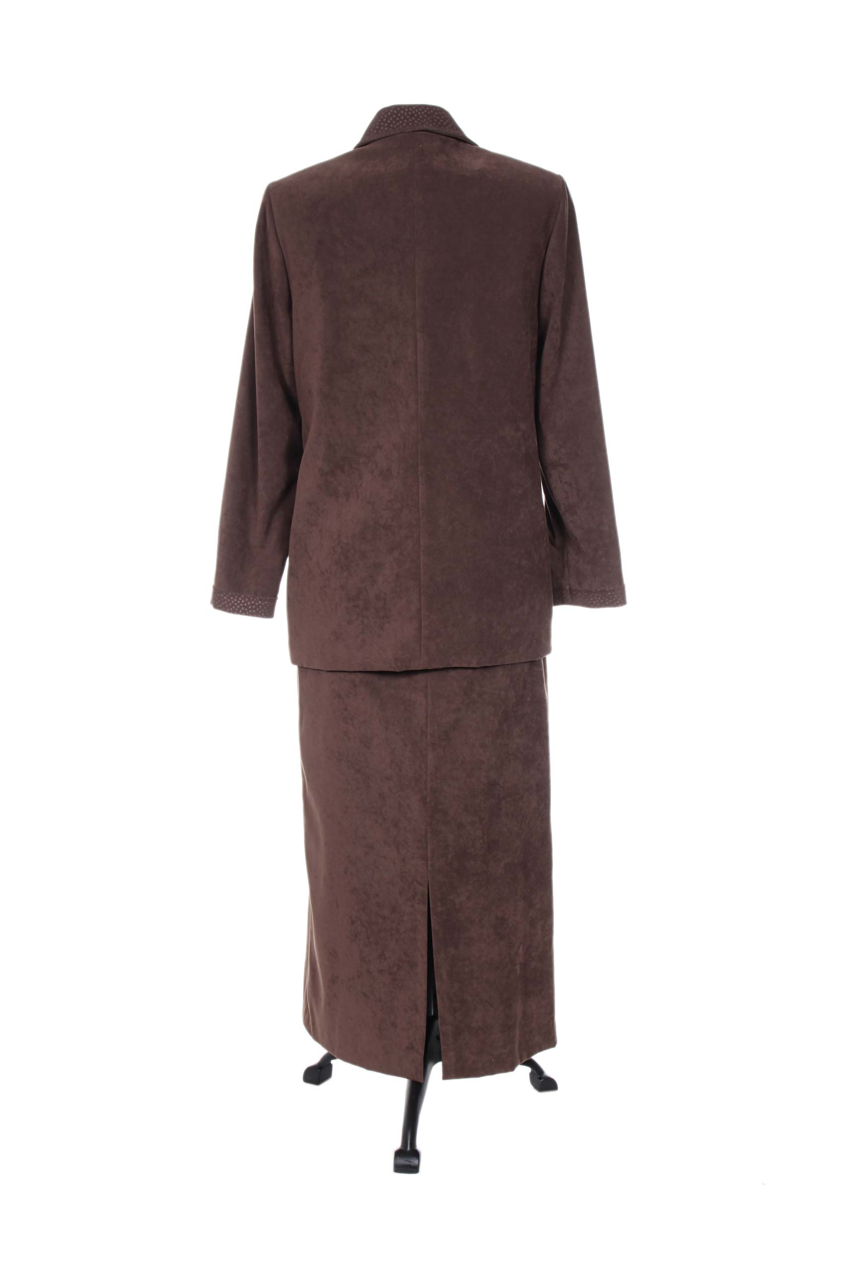 Paul Mausner Jupe Veste Femme couleur marron