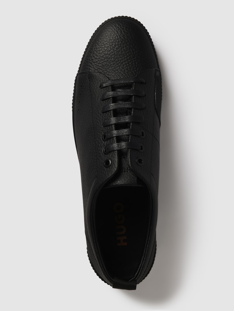 Sneaker mit Label-Details Modell 'Zero Tenn' in schwarz