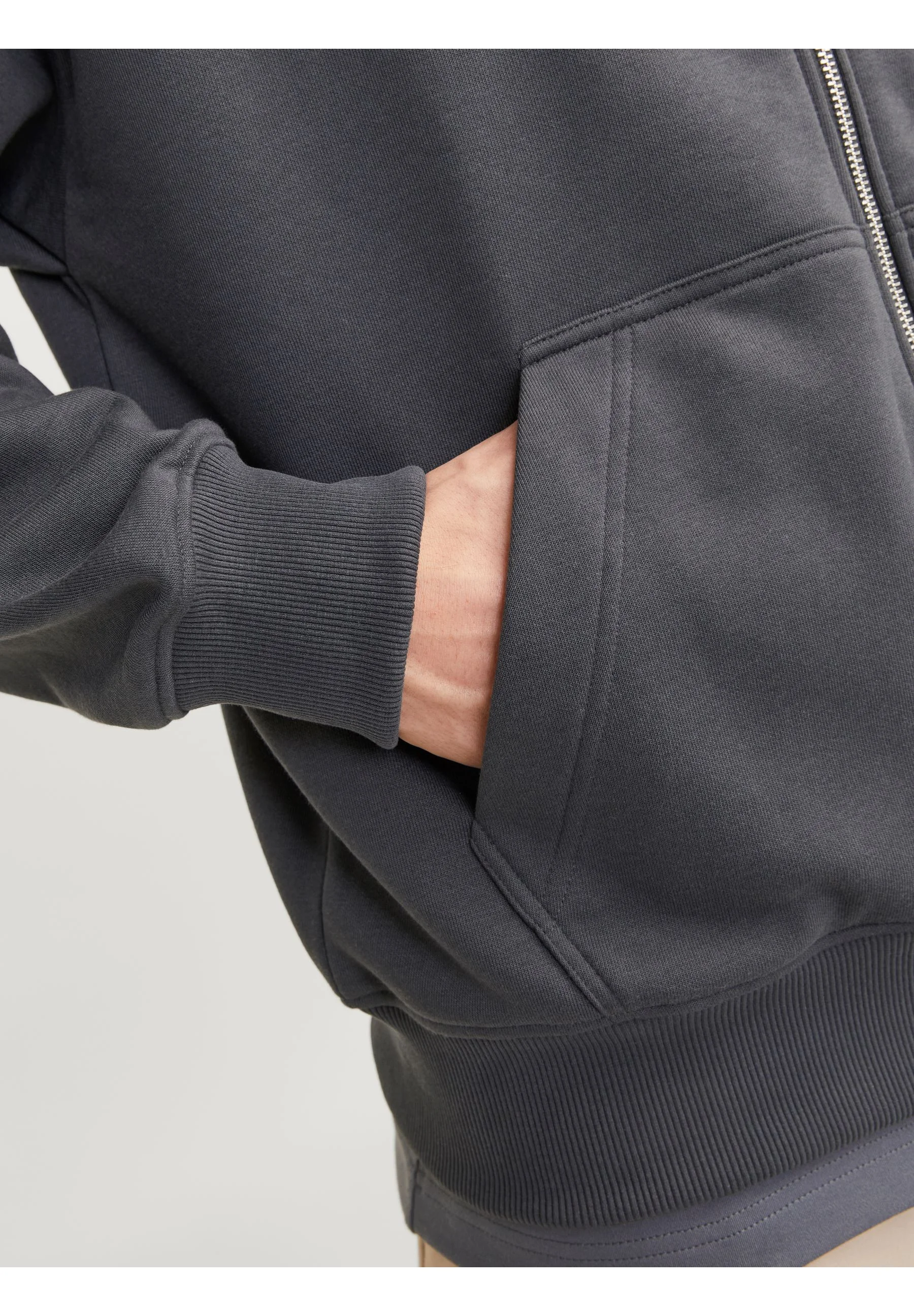 Jack & Jones PREMIUM JPRBLUHARVEY ZIP HOOD UNISEX - Sudadera con cremallera
